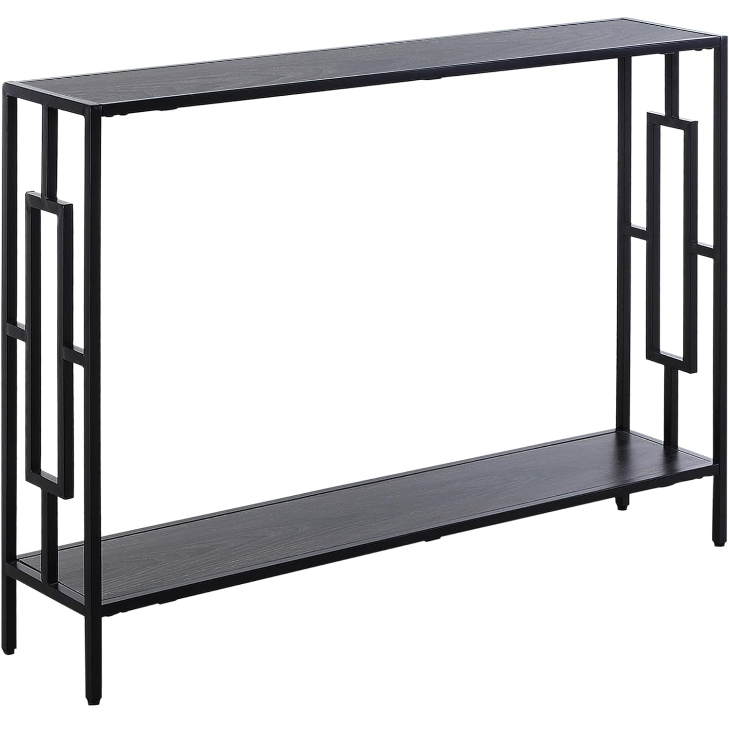 Homcom Industrial Grey/Black Console Table 58.9x269.2cm