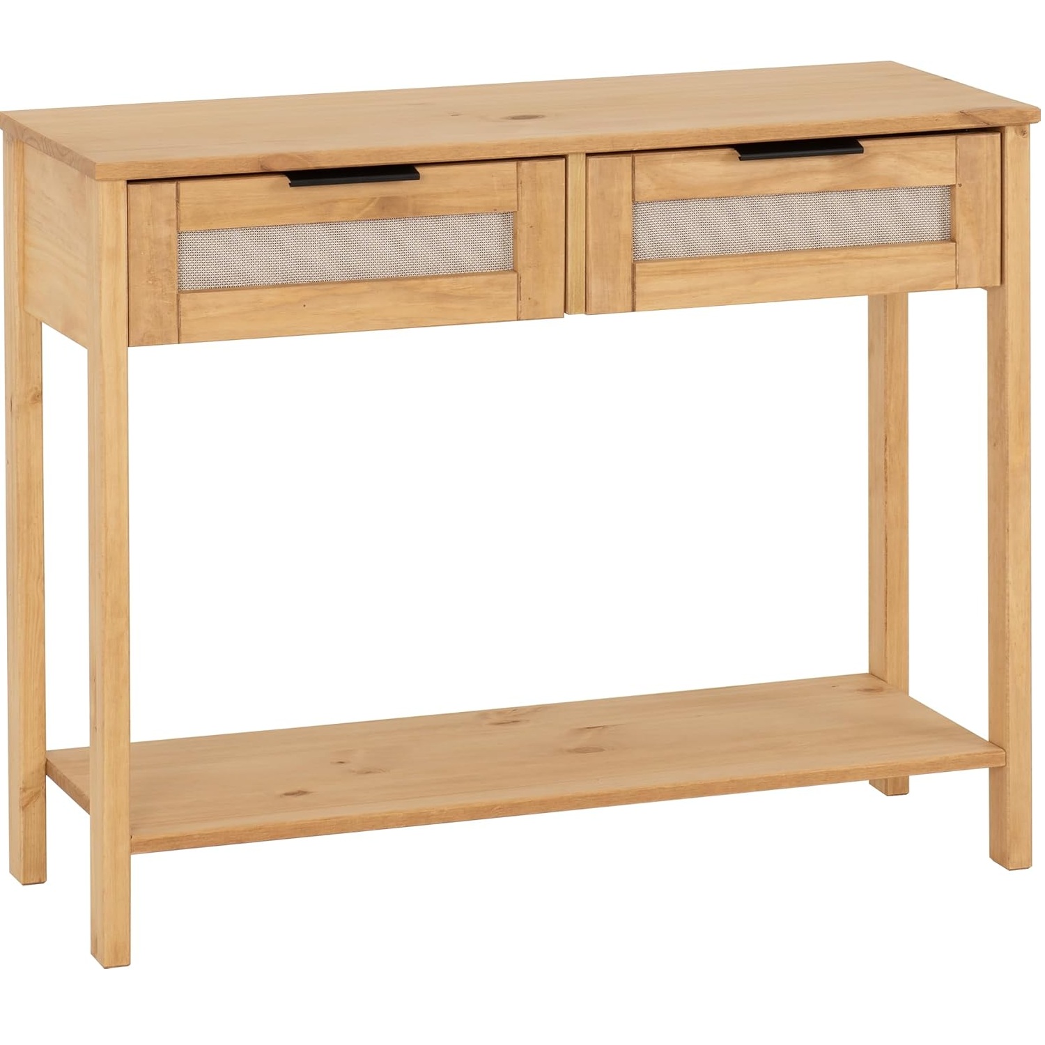 SECONIQUE Corona Natural Console Table 35x90cm